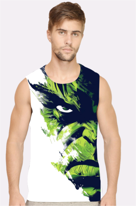 Hulk Smash! Graphic Muscle Vest