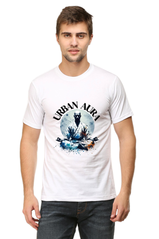 Urban Aura - Meditative Warrior Graphic T-Shirt