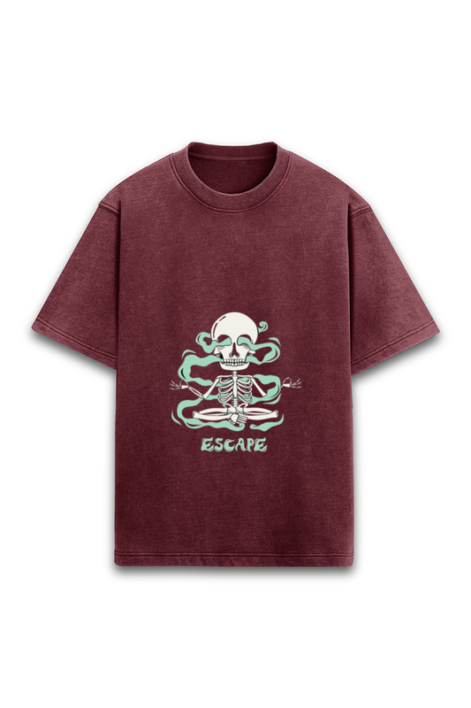 Escape" Skeleton Graphic t-shirt