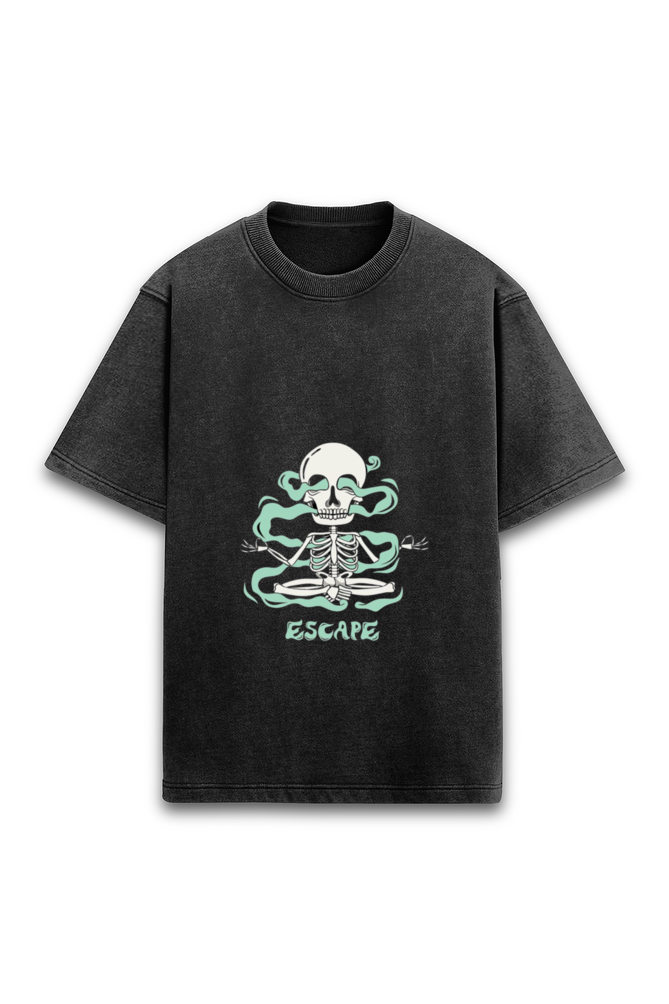 Escape" Skeleton Graphic t-shirt