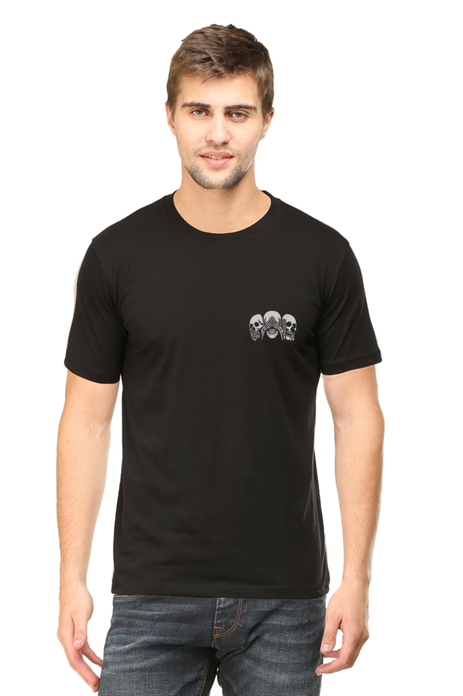 Minimalist Triple Skull t-shirts
