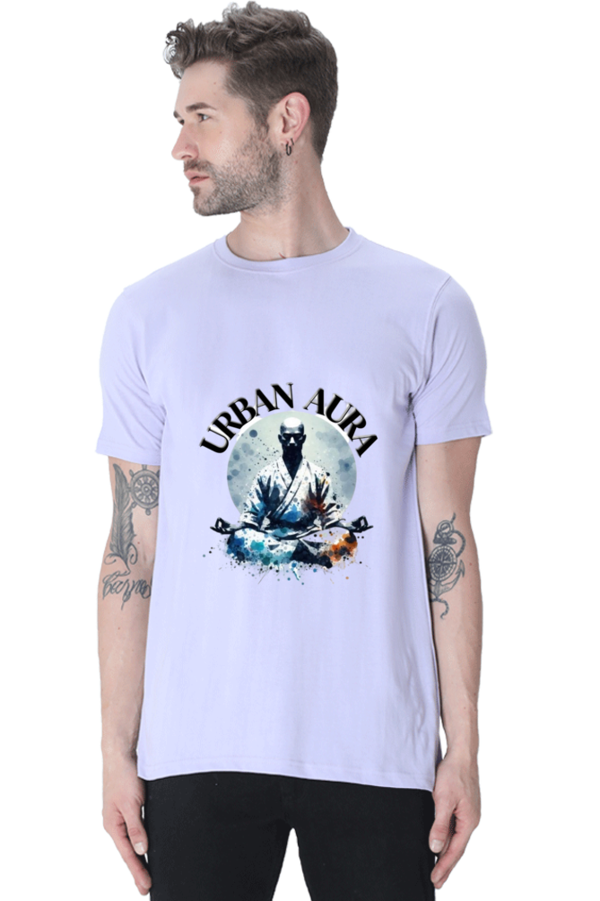 Urban Aura - Meditative Warrior Graphic T-Shirt