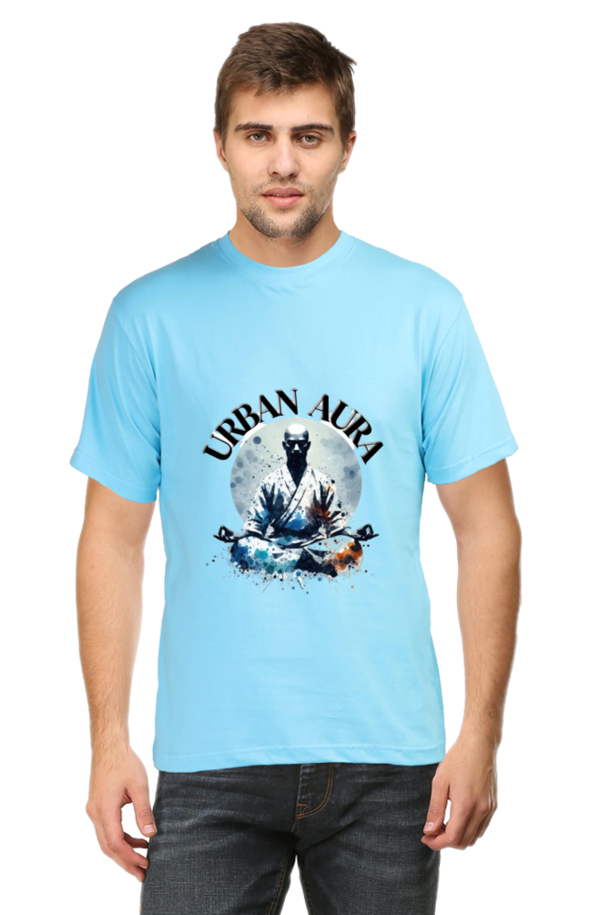 Urban Aura - Meditative Warrior Graphic T-Shirt