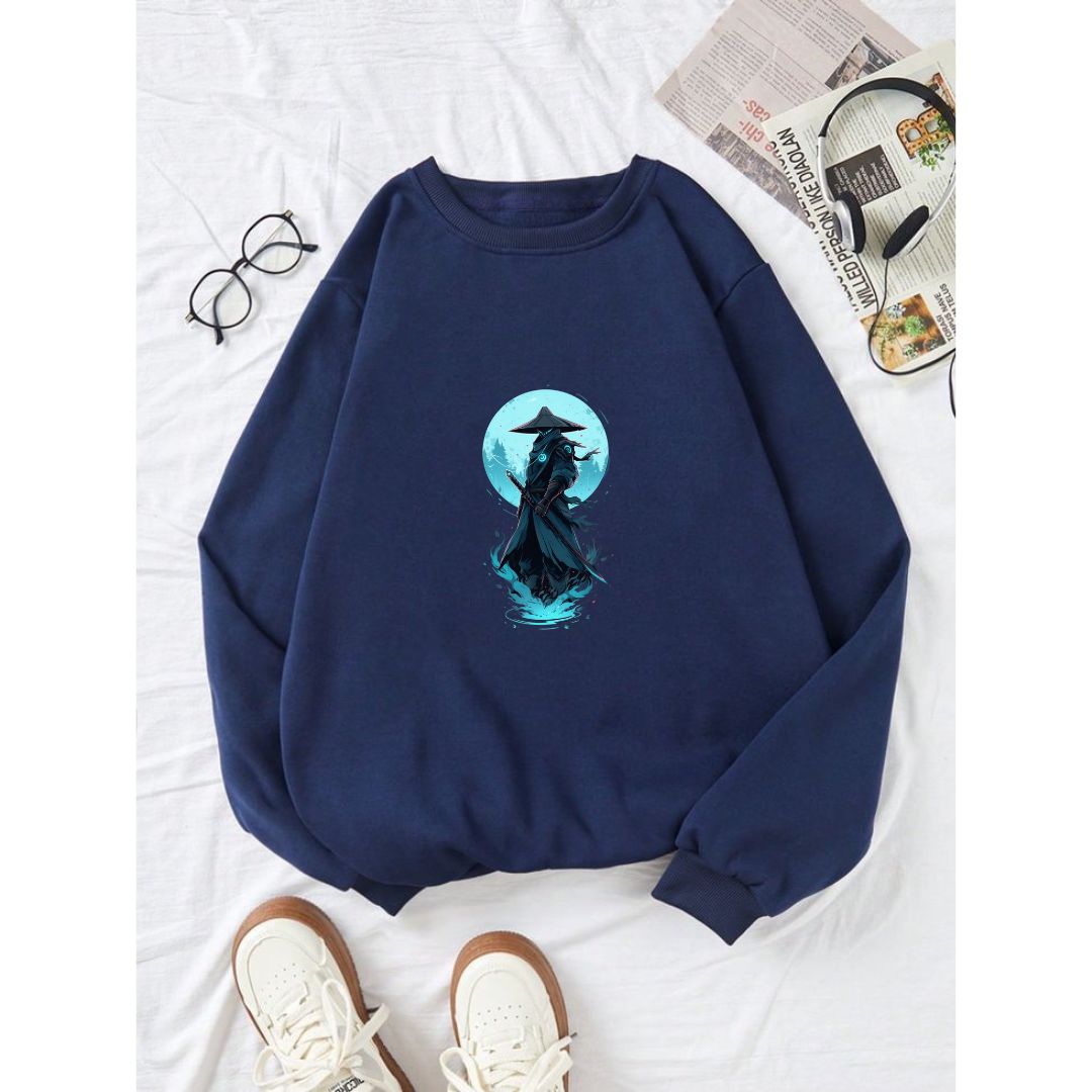 Mystic Warrior Graphic Sweatshirt - Premium Unisex Collection